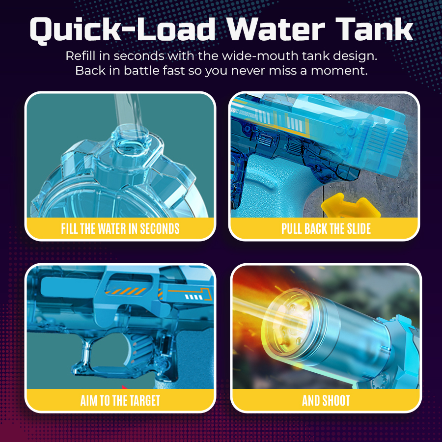 Cool Flashfire Electric Battle Water Gun