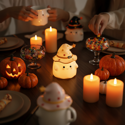 Whimsical Ghost Ceramic Mug