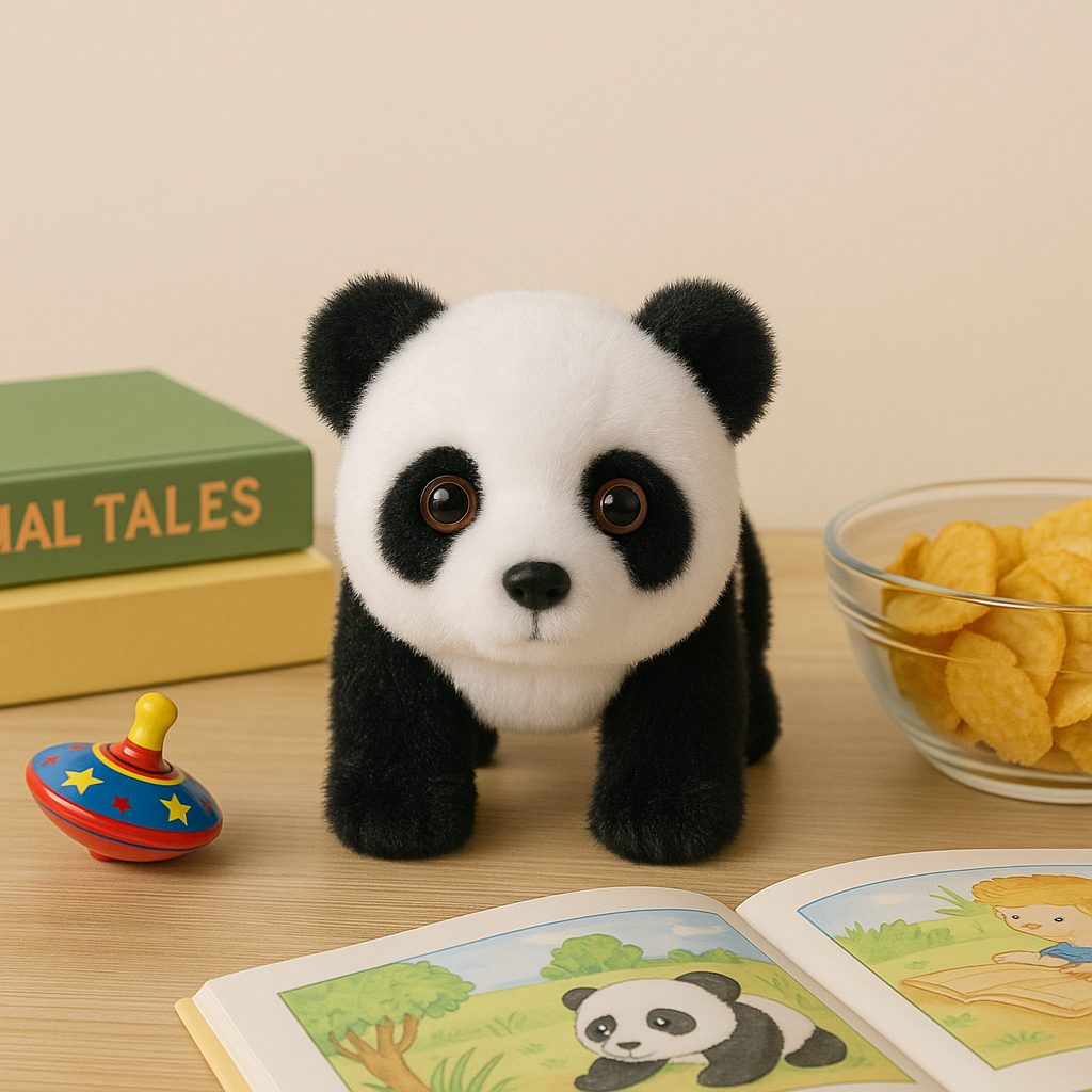 🐼My realistic panda toy - 🎋A friend from the bamboo forest