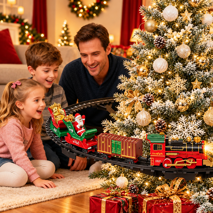 🚂 Magical Christmas Tree Train Set🎄