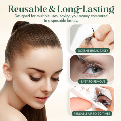 Reusable Magnetic Eyelashes