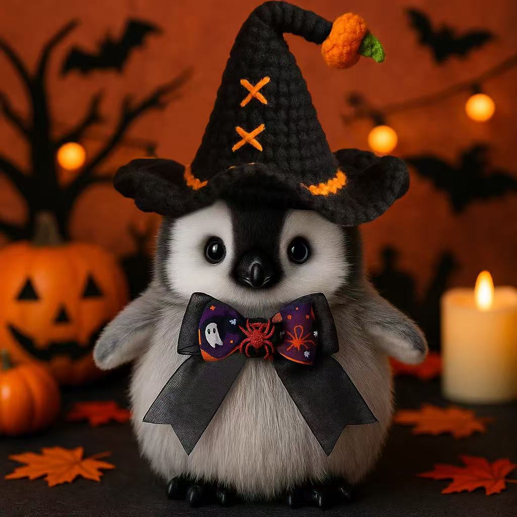 🎃Magical Halloween Penguin Pals🐧: The Limited Edition Handmade Collection