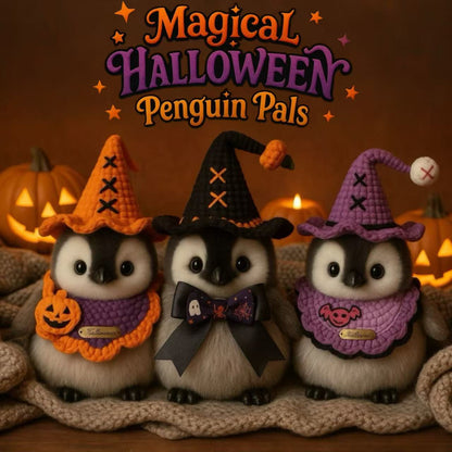 🎃Magical Halloween Penguin Pals🐧: The Limited Edition Handmade Collection